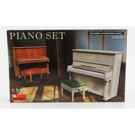 MINIART ACCESSORIES PIANOFORTE - PIANO SET 1/35