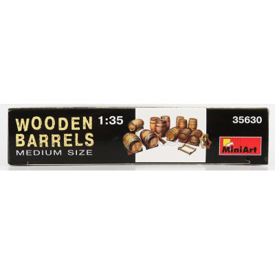 MINIART ACCESSORIES BOTTI BARILI DI LEGNO - WOODEN BARRELS 1/35