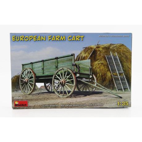 MINIART TRAILER EUROPEAN FARM CART 1/35