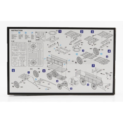 MINIART TRAILER EUROPEAN FARM CART 1/35