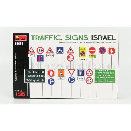 MINIART ACCESSORIES SEGNALI STRADALI - TRAFFIC SIGNS ISRAEL 1/35