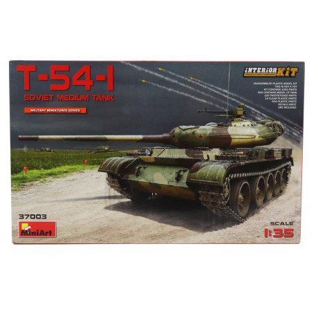 MINIART TANK T-54-I SOVIET MEDIUM MILITARY TANK 1945 1/35