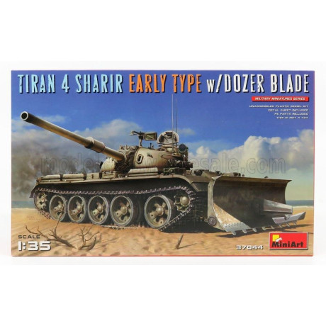 MINIART TANK TIRAN 4 SHARIR EARLY TYPE W/DOZER BLADE 1/35