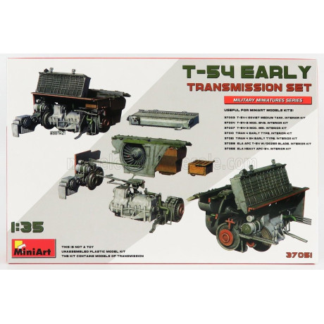 MINIART ACCESSORIES ENGINE TRANSMISSION SET 1/35
