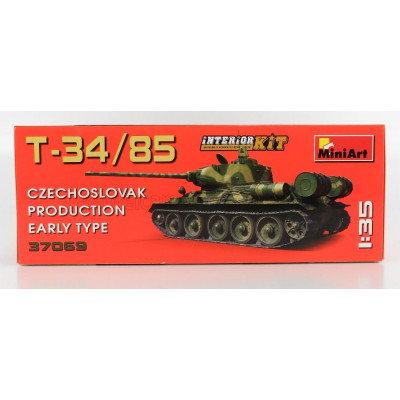 MINIART KAMPFPANZER T-34/85 TANK MILITARY CZECHOSLOVAK 1944 1/35