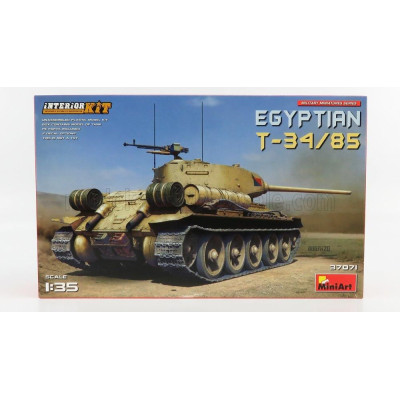 MINIART KAMPFPANZER T-34/85 TANK MILITARY EGYPTIAN 1944 1/35