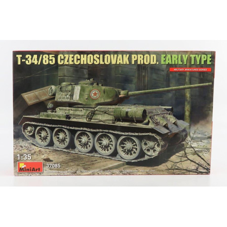 MINIART KAMPFPANZER T-34/85 TANK MILITARY CZECHOSLOVAK 1944 1/35