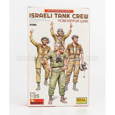 MINIART FIGURES SOLDATI - SOLDIERS ISRAEL TANK CREW MILITARY 1/35