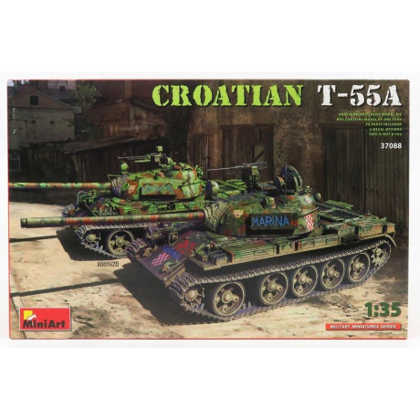 MINIART TANK T55A CROATIAN TANK 1/35