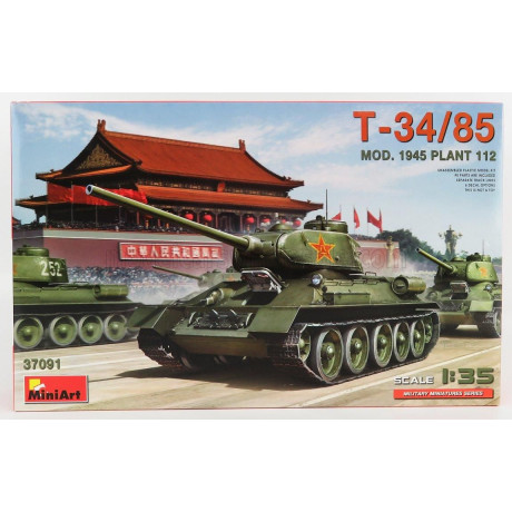 MINIART KAMPFPANZER T-34/85 MILITARY TANK 1945 1/35