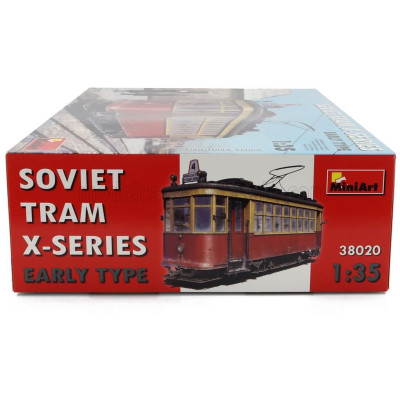 MINIART TRAM SOVIET TRAM X-SERIES AUTOBUS 1950 1/35