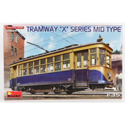 MINIART TATRA TRAM BUS X SERIES MID TYPE 1978 1/35