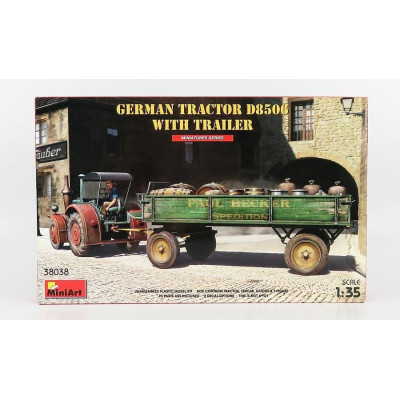 MINIART LANZ BULLDOG D8506 TRACTOR WITH TRAILER 1942 1/35
