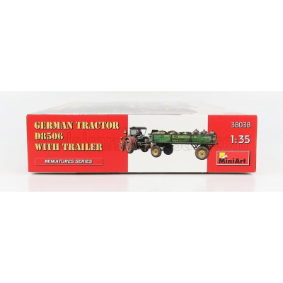 MINIART LANZ BULLDOG D8506 TRACTOR WITH TRAILER 1942 1/35