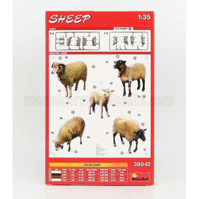 MINIART ACCESSORIES PECORE - SHEEPS 1/35