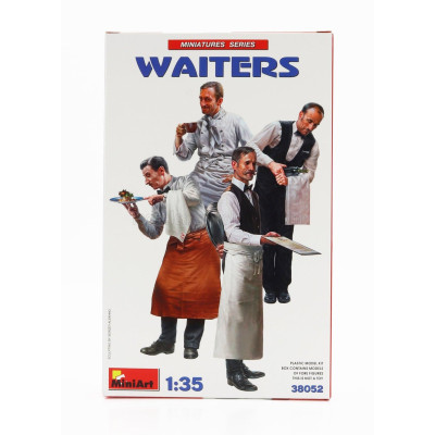 MINIART FIGURES WAITERS - CAMERIERI 1/35