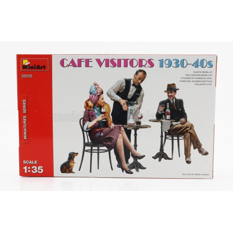 MINIART FIGURES CAFE VISITORS 1930-1940 1/35