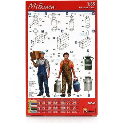 MINIART FIGURES MILKMEN 1945 1/35