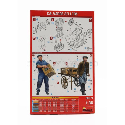 MINIART FIGURES CALVADOS SELLERS 1/35