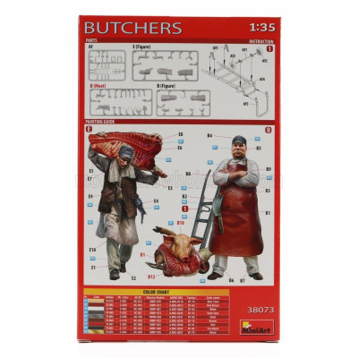 MINIART FIGURES BUTCHERS 1/35