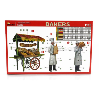 MINIART FIGURES BAKERS 1/35