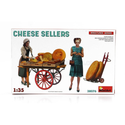 MINIART FIGURES CHEESE SELLERS 1/35
