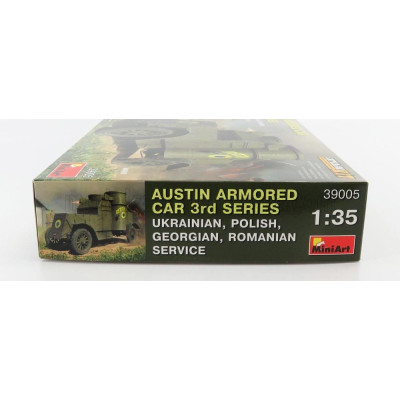MINIART AUSTIN ARMORED CAR 3-SERIES MILITARY 1914 1/35
