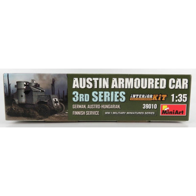 MINIART AUSTIN PATTERN MILITARY TANK GERMAN 1918 1/35