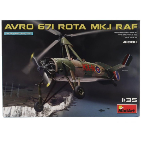 MINIART AVRO 671 ROTA MKI MILITARY AIRPLANE 1933 1/35