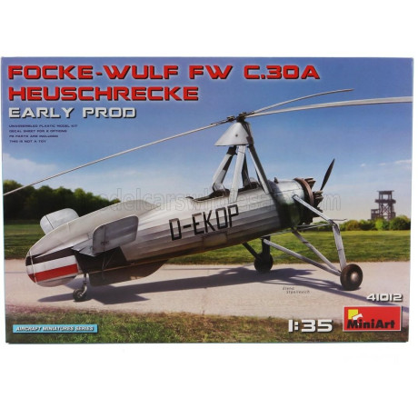MINIART AVRO CIERVA C.30 FOCKE-WULF FW HEUSCHRECKE AIRPLANE 1933 1/35