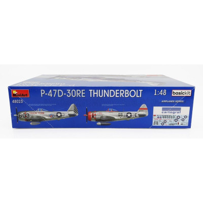 MINIART DRAGON WINGS P-47D-30 THUNDERBOLT AIRPLANE MILITARY 1942 1/48