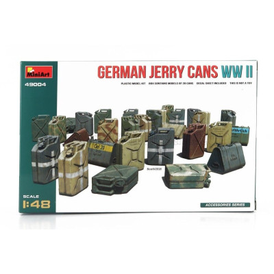 MINIART ACCESSORIES GERMAN JERRY CANS 1/48
