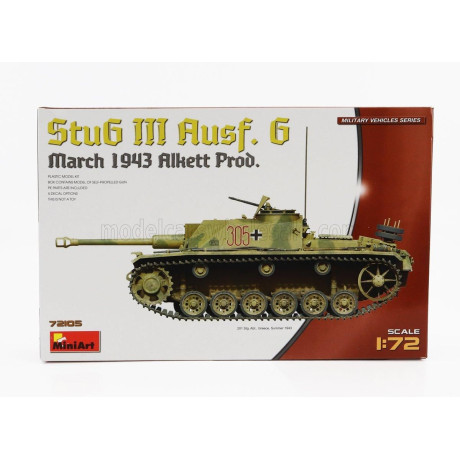 MINIART TANK STUG III AUSF. G MILITARY 1943 1/72
