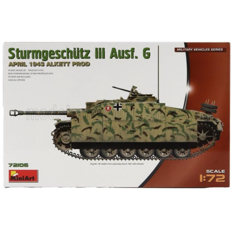 MINIART TANK STURMGESCHUTZ III AUSF. G MILITARY 1944 1/72