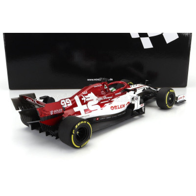 MINICHAMPS ALFA ROMEO F1  C39 TEAM RACING ORLEN N 99 AUSTRIAN GP 2020 ANTONIO GIOVINAZZI - WHITE RED MET 1/18