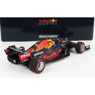 MINICHAMPS RED BULL F1  RB16B HONDA RA620H TEAM ASTON MARTIN N 33 WINNER DUTCH GP 2021 MAX VERSTAPPEN - MATT BLUE YELLOW RED 1/1