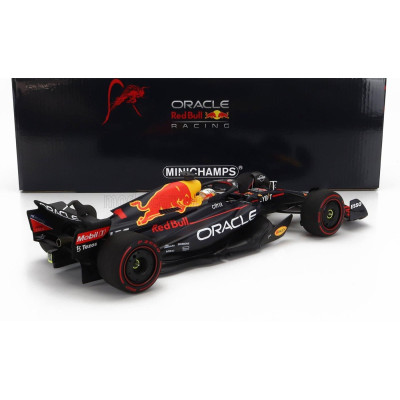MINICHAMPS RED BULL F1  RB18 TEAM ORACLE RED BULL RACING N 1 WORLD CHAMPION WINNER HUNGARIAN GP 2022 MAX VERSTAPPEN - MATT BLUE