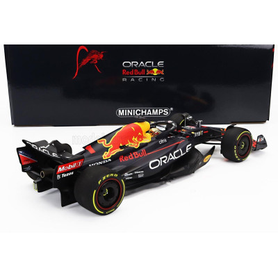 MINICHAMPS RED BULL F1  RB18 TEAM ORACLE RED BULL RACING N 1 WINNER ABU DHABI GP WORLD CHAMPION 2022 MAX VERSTAPPEN - MATT BLUE