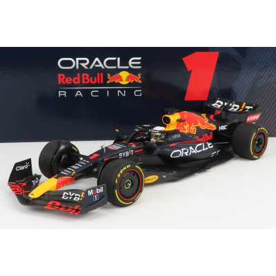 MINICHAMPS RED BULL F1  RB18 TEAM ORACLE RED BULL RACING N 1 WINNER SAUDI ARABIA GP WORLD CHAMPION 2022 MAX VERSTAPPEN - MATT BL
