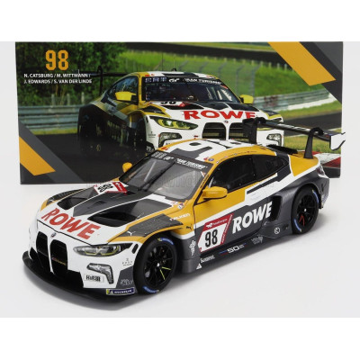 MINICHAMPS BMW 4-SERIES M4 GT3 TEAM ROWE RACING N 98 24h NURBURGRING 2022 N.CATSBURG - J.EDWARDS - S.VAN DER LINDE - M.WITTMANN