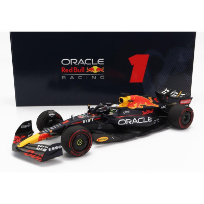 MINICHAMPS RED BULL F1  RB18 TEAM ORACLE RED BULL RACING N 1 WORLD CHAMPION WINNER BELGIUM GP 2022 MAX VERSTAPPEN - MATT BLUE YE