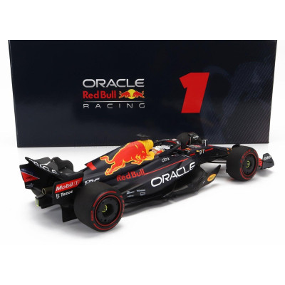 MINICHAMPS RED BULL F1  RB18 TEAM ORACLE RED BULL RACING N 1 WORLD CHAMPION WINNER BELGIUM GP 2022 MAX VERSTAPPEN - MATT BLUE YE