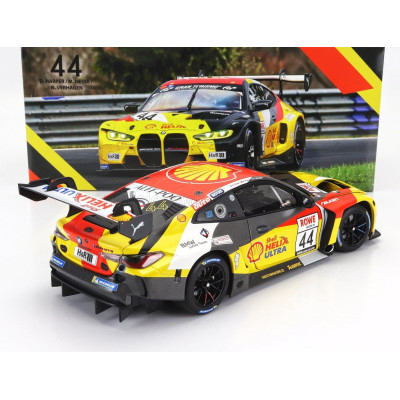 MINICHAMPS BMW 4-SERIES M4 GT3 TEAM BMW JUNIOR N 44 WINNER NLS 3 NURBURGRING ADAC RUNDSTRECKEN TROPHY 2023 DAN HARPER - MAX HESS