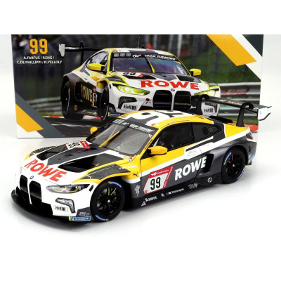 MINICHAMPS BMW 4-SERIES M4 GT3 TEAM ROWE RACING N 99 24h NURBURGRING 2023 PHILIPP ENG - AUGUSTO FARFUS - CONNOR DE PHILIPPI - NI