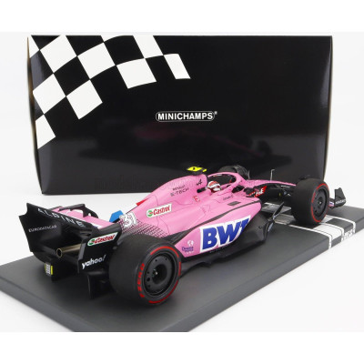 MINICHAMPS ALPINE F1 A522 TEAM ALPINE BWT N 31 7th BAHRAIN GP 2022 ESTEBAN OCON - PINK 1/18