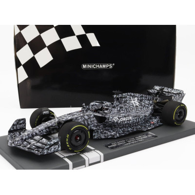 MINICHAMPS ALFA ROMEO F1  C42 TEAM ORLEN RACING N 88 TEST BARCELONA 2022 ROBERT KUBICA - WHITE BLACK 1/18