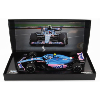 MINICHAMPS ALPINE F1 A522 TEAM ALPINE BWT N 31 AUSTRALIAN GP 2022 ESTEBAN OCON - BLUE PINK 1/18