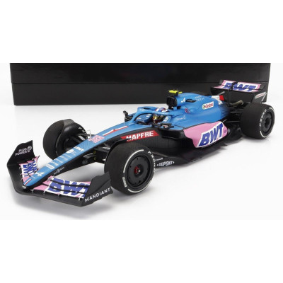 MINICHAMPS ALPINE F1 A522 TEAM ALPINE BWT N 31 AUSTRALIAN GP 2022 ESTEBAN OCON - BLUE PINK 1/18
