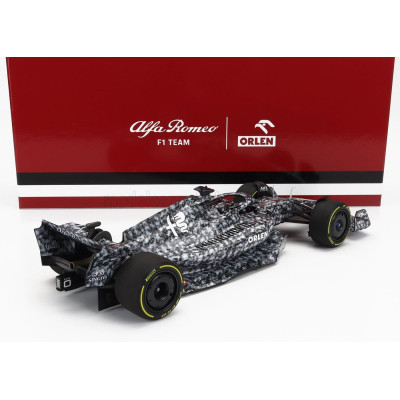 MINICHAMPS ALFA ROMEO F1  C42 TEAM ORLEN RACING N 24 TEST BARCELONA 2022 GUANYU ZHOU - CAMOUFLAGE 1/18