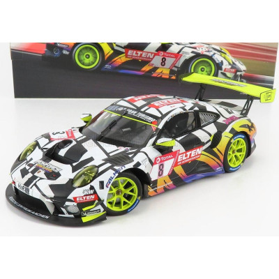 MINICHAMPS PORSCHE 911 991-2 GT3 R TEAM IRON FORCE RACING N 8 24h NURBURGRING 2019 S.JANS - A.DE LEENER - L.LUHR - J.E.SLOOTEN -